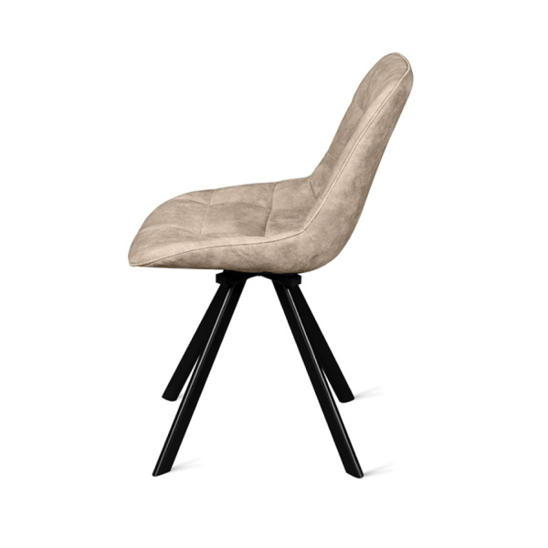 Стул B607-m (B607-m  LATTE VL61, BK)